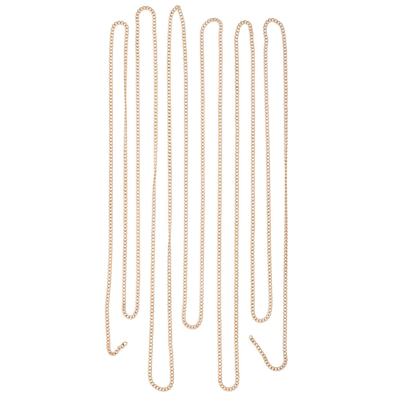 12 Pack: 96" Light Rose Gold Chain by Bead Landing™